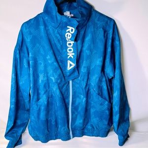 Reebok | (NWOTs)Blue Slightly Oversized Wind Breaker // M